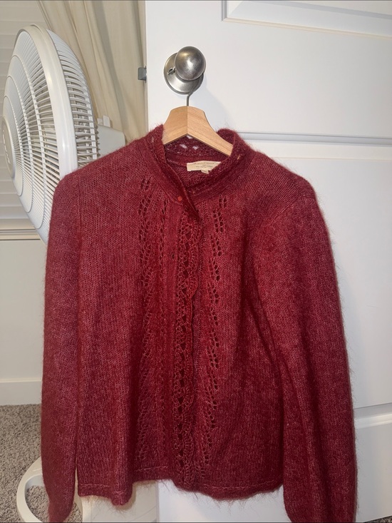 Sezane Sweaters - Sézane Dusty Rose Mohair-Blend Sweater